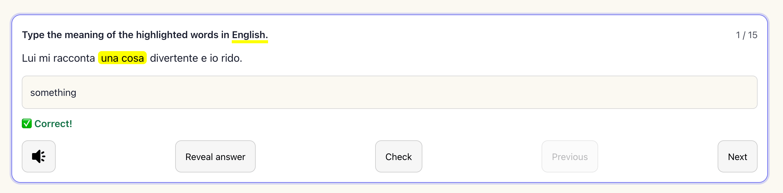 S’entraîner avec l’histoire grâce à des exercices et du feedback